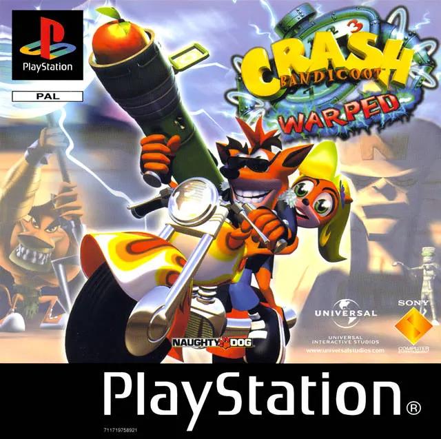 Game | Sony PlayStation PS1 | Crash Bandicoot 3 Warped Physical Video Games Game Sony