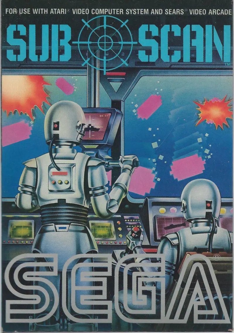 Game | Atari 2600 | Sub Scan Physical Video Games Game Atari