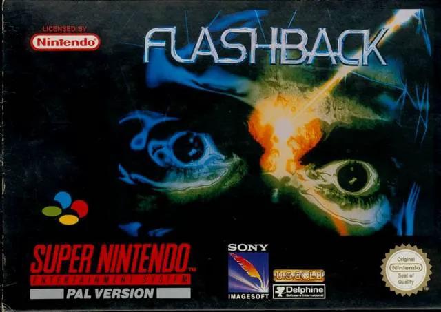 Game | Super Nintendo SNES | Flashback Physical Video Games Game Nintendo
