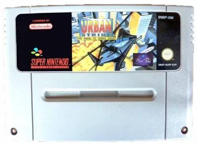 Game | Super Nintendo SNES | Urban Strike Physical Video Games Game Nintendo