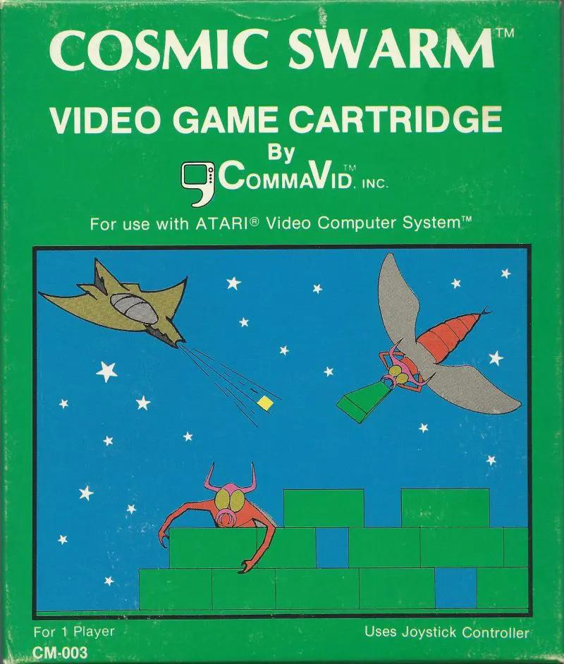 Game | Atari 2600 | Cosmic Swarm Physical Video Games Game Atari