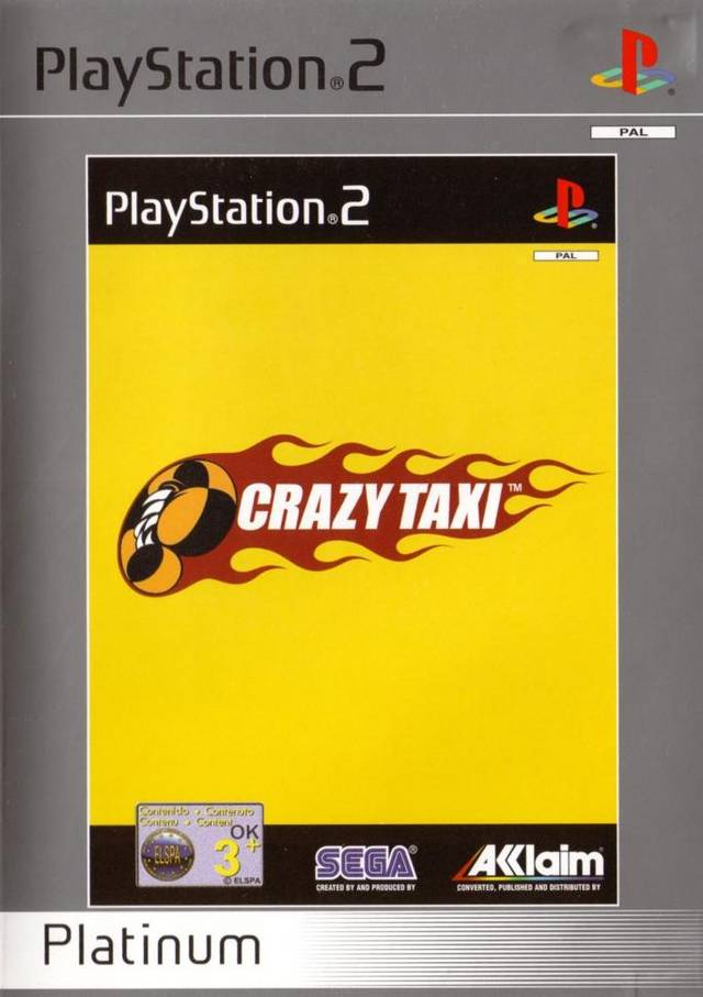 Game | Sony PlayStation PS2 | Crazy Taxi (Platinum)