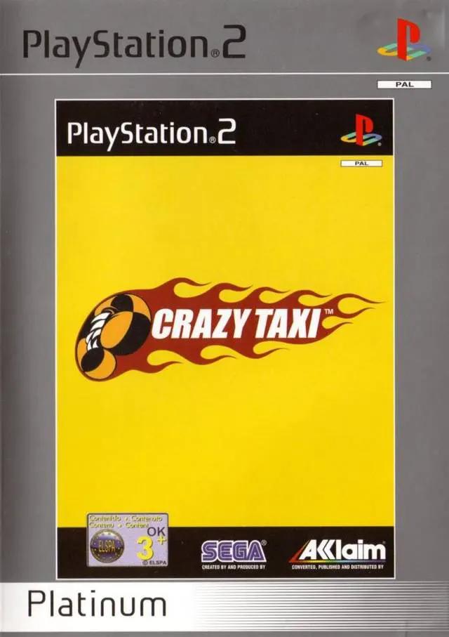 Game | Sony PlayStation PS2 | Crazy Taxi (Platinum) Physical Video Games Game Sony