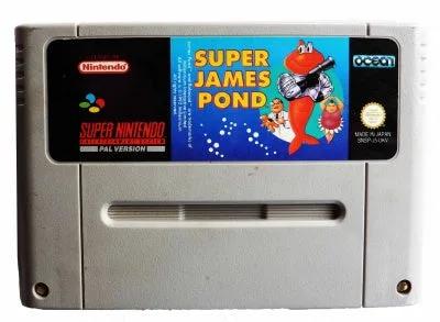Game | Super Nintendo SNES | Super James Pond Physical Video Games Game Nintendo