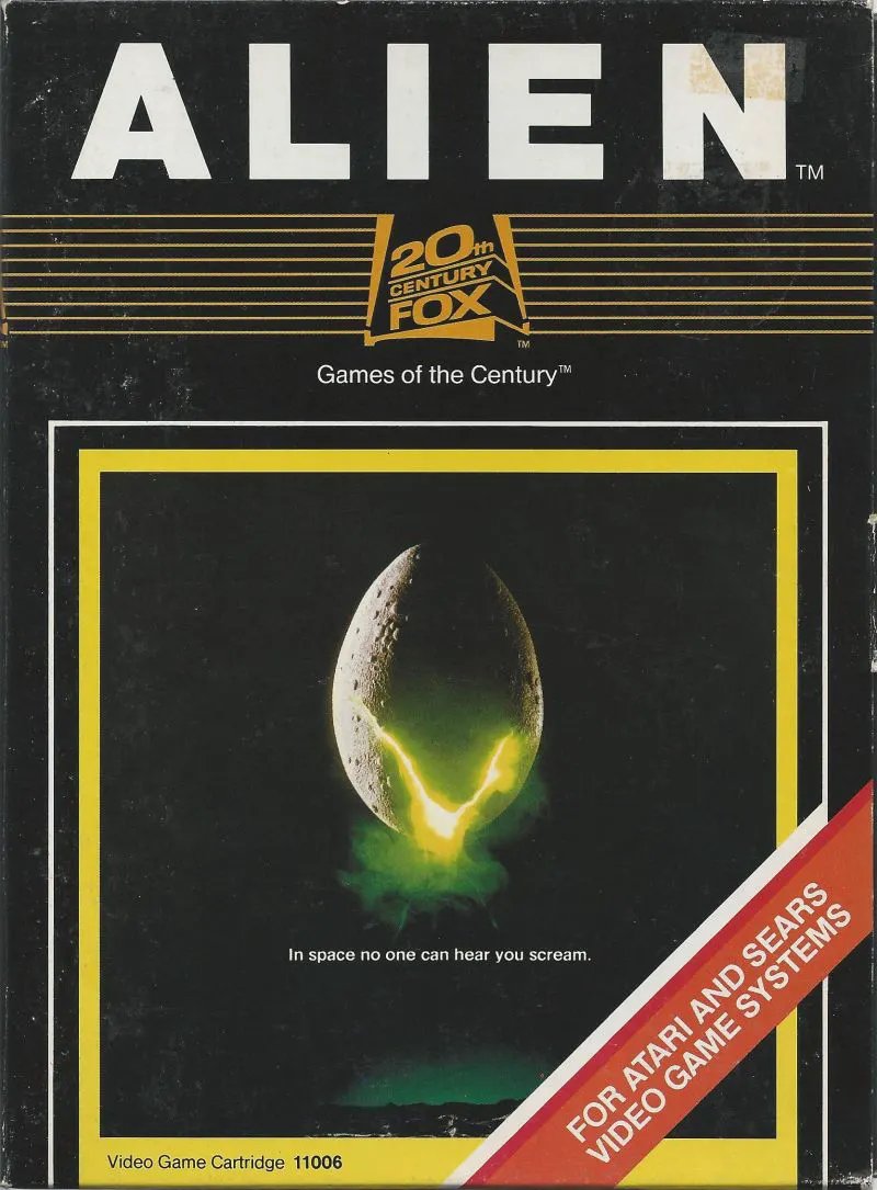 Game | Atari 2600 | Alien Physical Video Games Game Atari