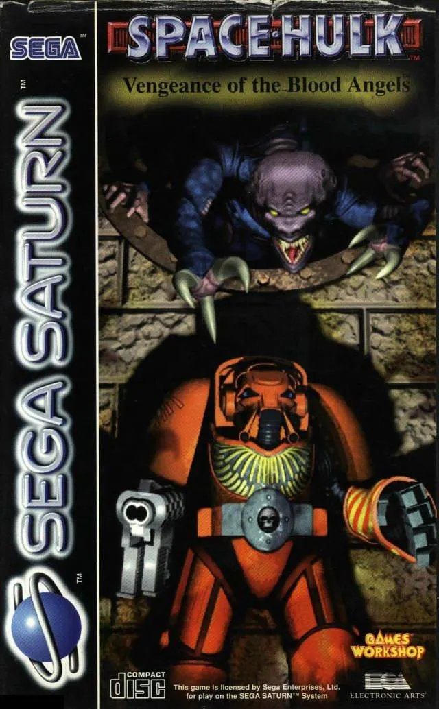 Game | Sega Saturn | Space Hulk: Vengeance Of The Blood Angels Physical Video Games Game Sega