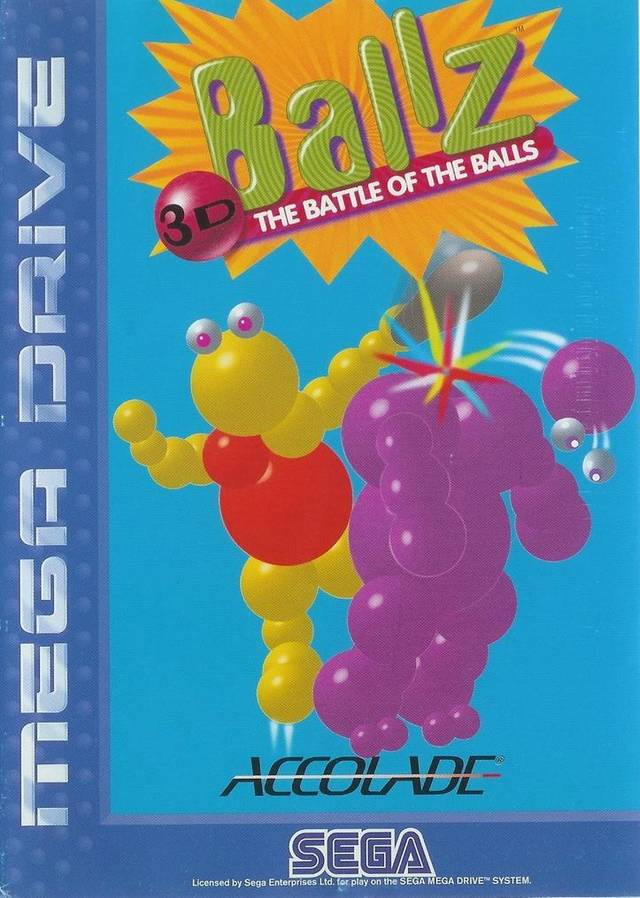 Game | Sega Mega Drive | Ballz 3D