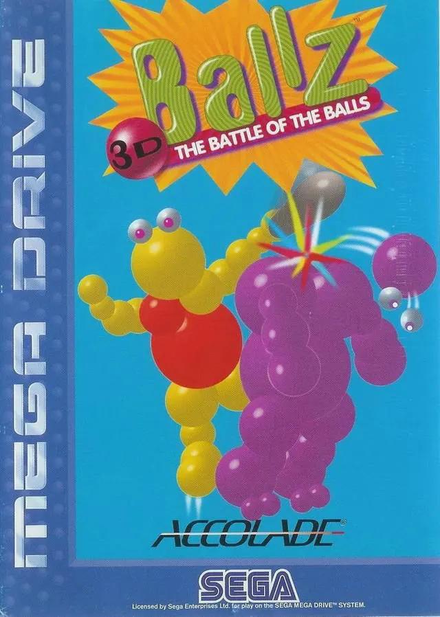 Game | Sega Mega Drive | Ballz 3D Physical Video Games Game Sega