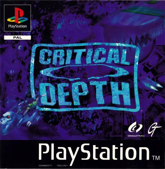 Game | Sony PlayStation PS1 | Critical Depth Physical Video Games Game Sony