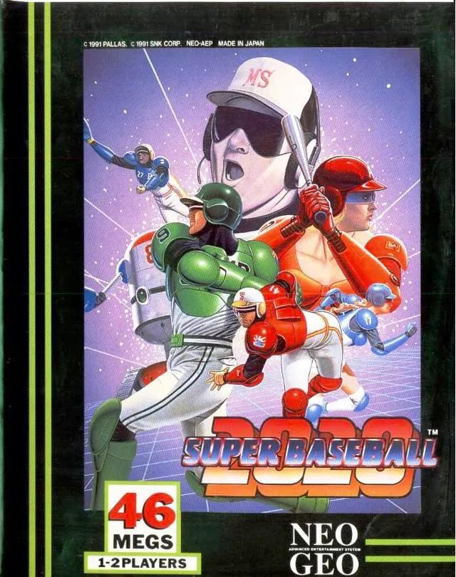 Game | SNK Neo Geo AES | Super Baseball 2020 NGH-030 Physical Video Games Game SNK