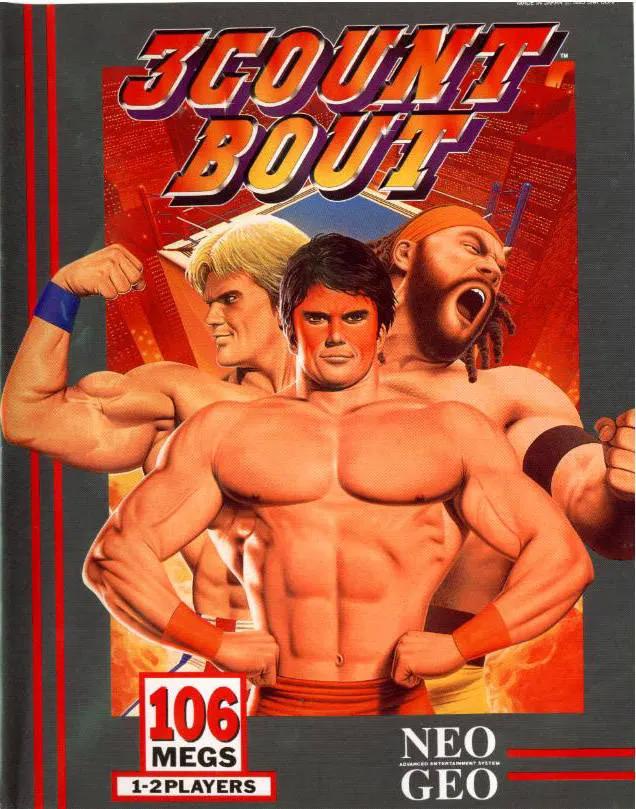 Game | SNK Neo Geo AES | 3 Count Bout NGH-043 Physical Video Games Game SNK