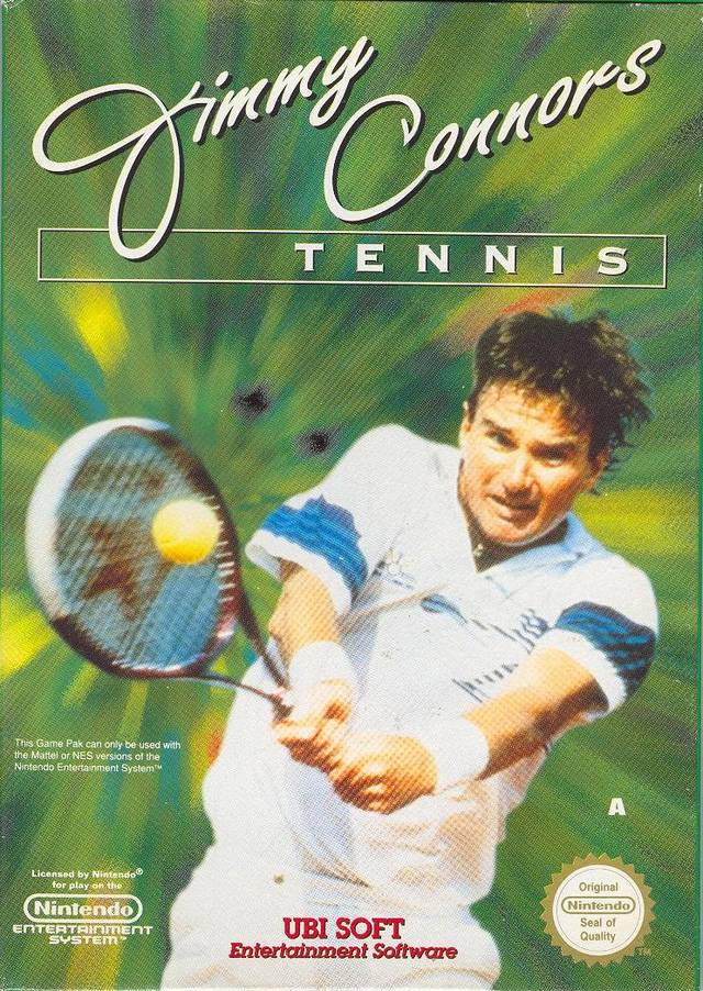 Game | Nintendo NES | Jimmy Connors Tennis