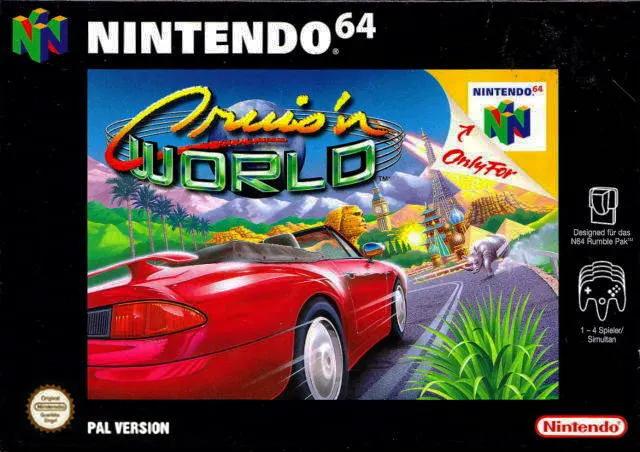 Game | Nintendo N64 | Cruis'n World Physical Video Games Game Nintendo