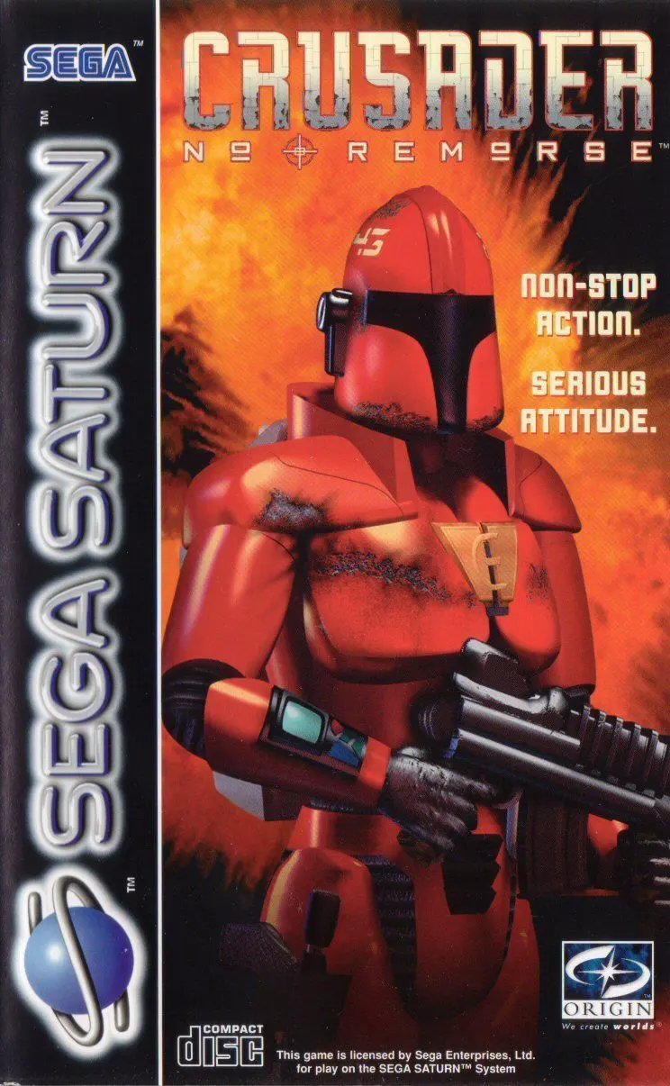 Game | Sega Saturn | Crusader: No Remorse Physical Video Games Game Sega