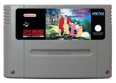 Game | Super Nintendo SNES | Addams Family Pugsley's Scavenger Hunt