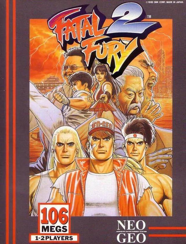 Game | SNK Neo Geo AES | Fatal Fury 2 NGH-047 Physical Video Games Game SNK