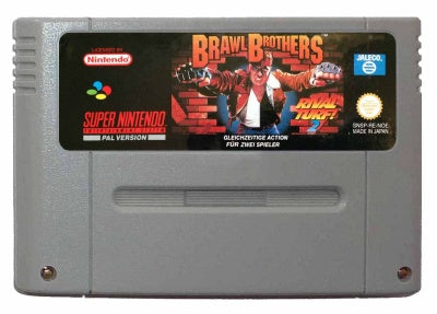 Game | Super Nintendo SNES | Brawl Brothers