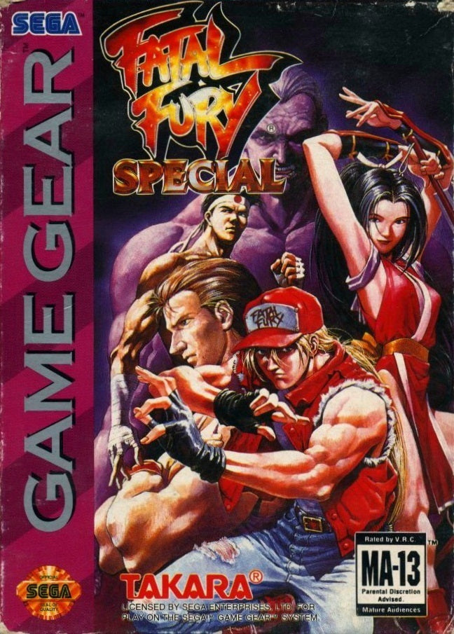 Game | Sega Game Gear | Fatal Fury Special