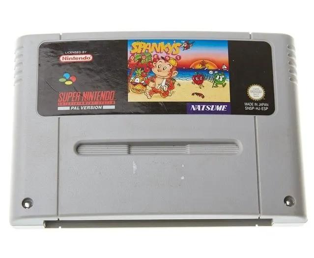 Game | Super Nintendo SNES | Spanky's Quest Physical Video Games Game Nintendo