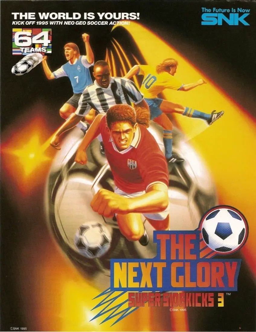Game | SNK Neo Geo AES | Super Sidekicks 3 NGH-081 Physical Video Games Game SNK