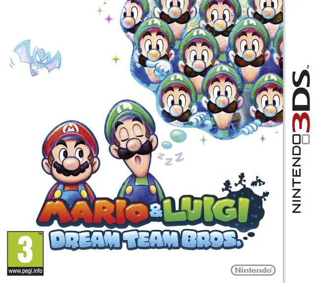 Game | Nintendo 3DS | Mario & Luigi: Dream Team Bros Physical Video Games Game Nintendo