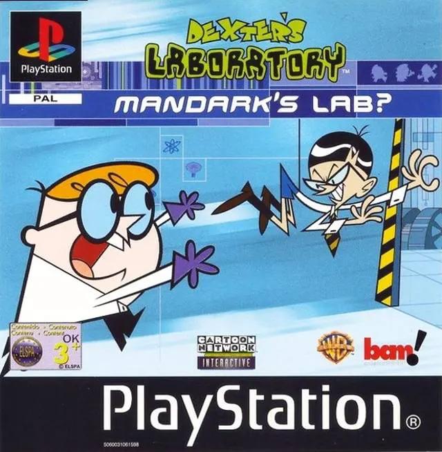 Game | Sony PlayStation PS1 | Dexter's Laboratory Mandark's Lab Physical Video Games Game Sony