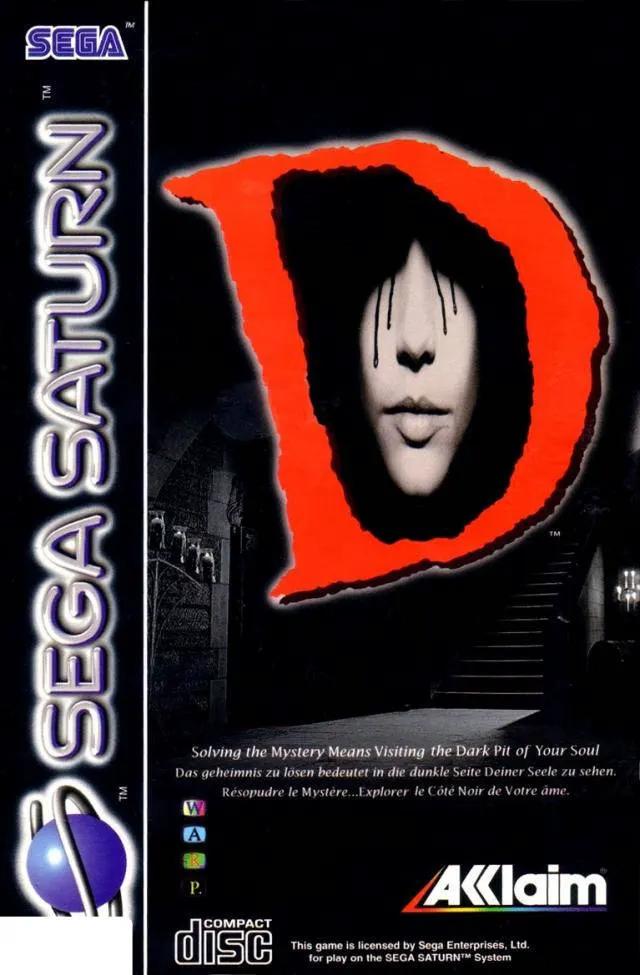 Game | Sega Saturn | D Physical Video Games Game Sega