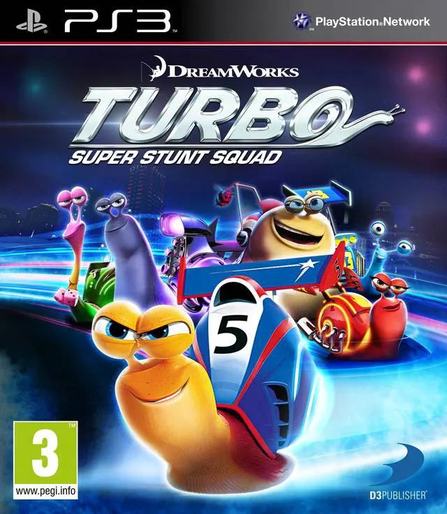 Game | Sony PlayStation PS3 | Turbo: Super Stunt Squad Physical Video Games Game Sony