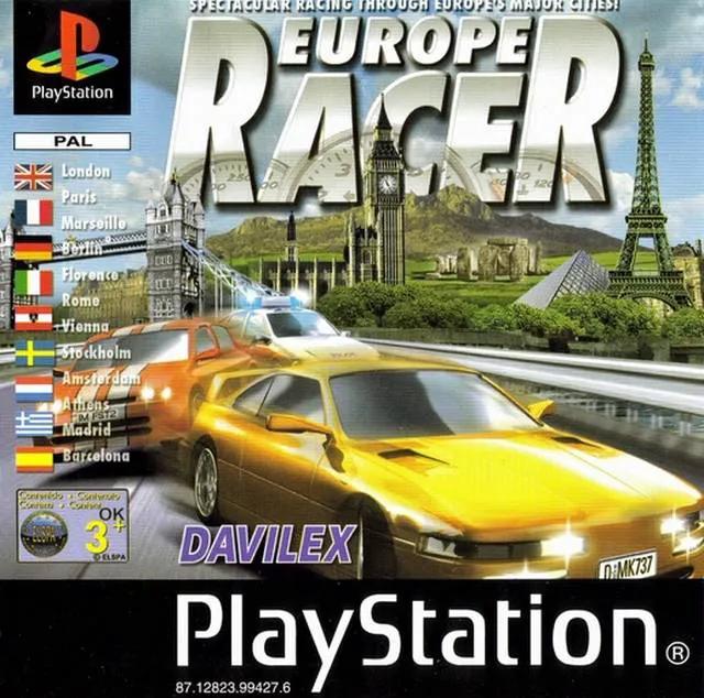 Game | Sony PlayStation PS1 | Europe Racer Physical Video Games Game Sony