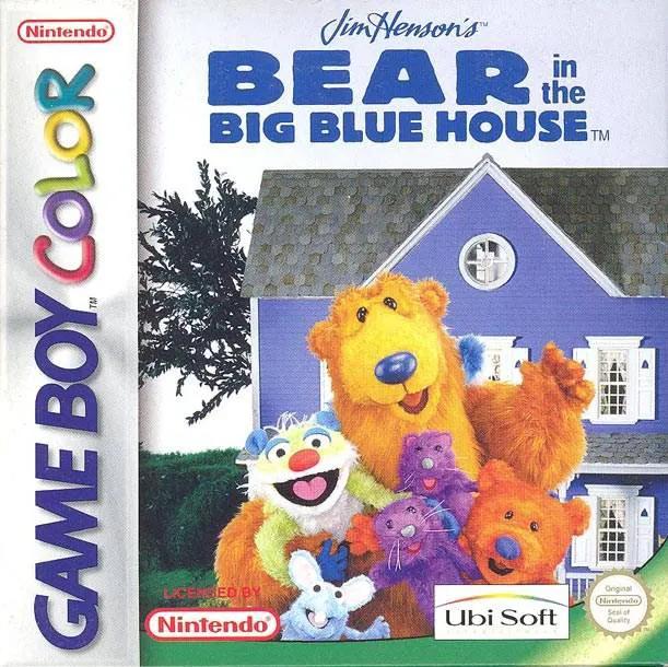 Game | Nintendo Game Boy Color GBC | Bear In The Big Blue House Physical Video Games Game Nintendo