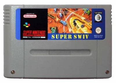 Game | Super Nintendo SNES | Super SWIV Physical Video Games Game Nintendo