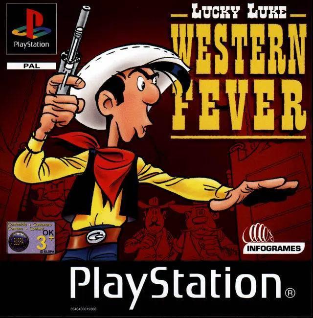 Game | Sony PlayStation PS1 | Lucky Luke Western Fever Physical Video Games Game Sony