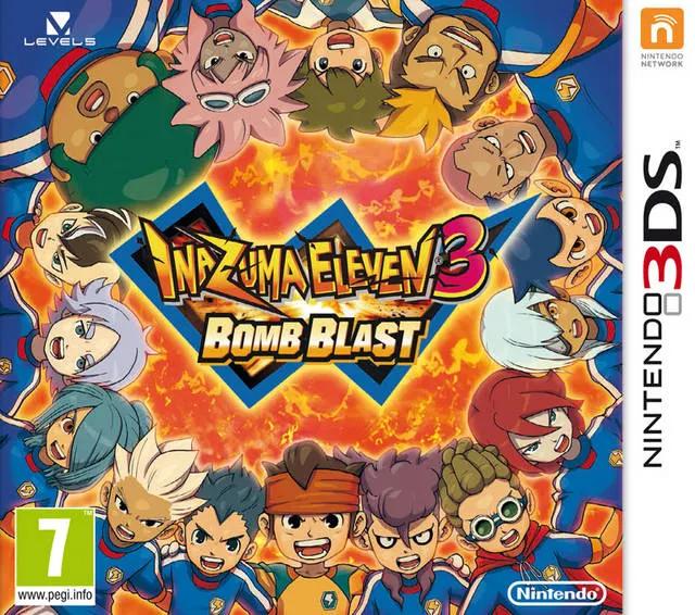Game | Nintendo 3DS | Inazuma Eleven 3: Bomb Blast Physical Video Games Game Nintendo