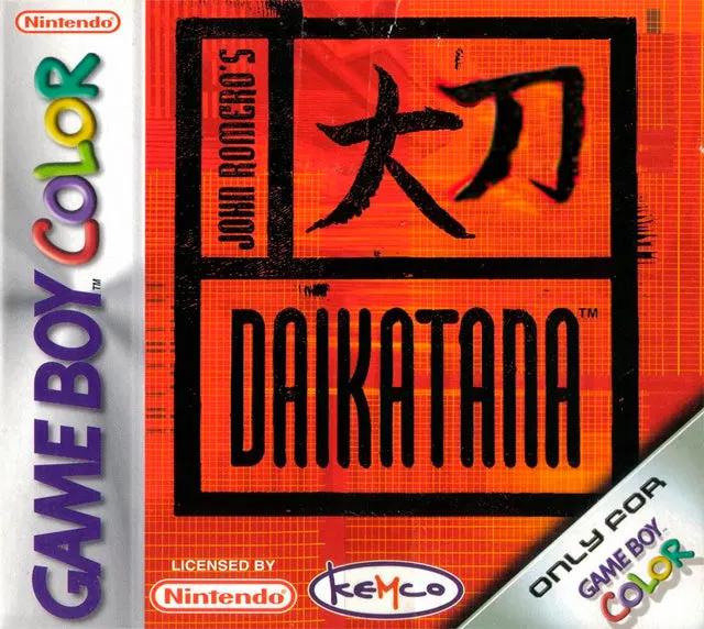Game | Nintendo Game Boy Color GBC | Daikatana Physical Video Games Game Nintendo