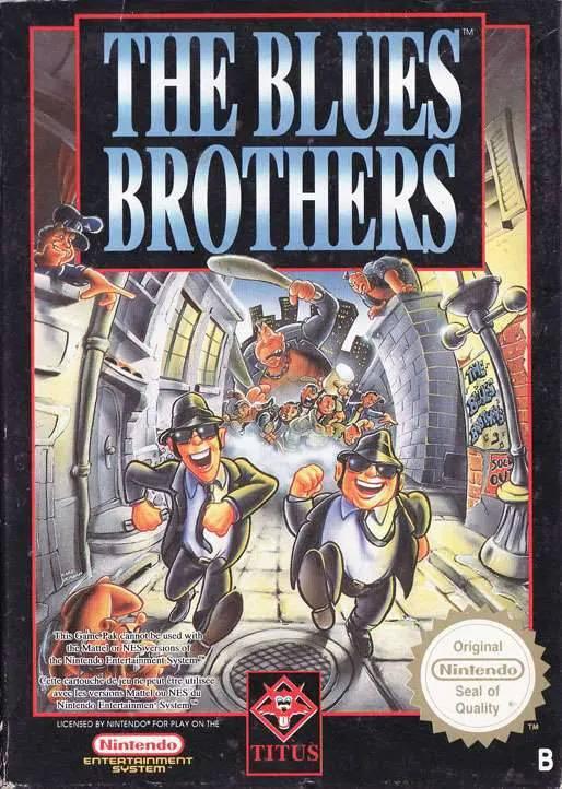 Game | Nintendo NES | The Blues Brothers Physical Video Games Game Nintendo