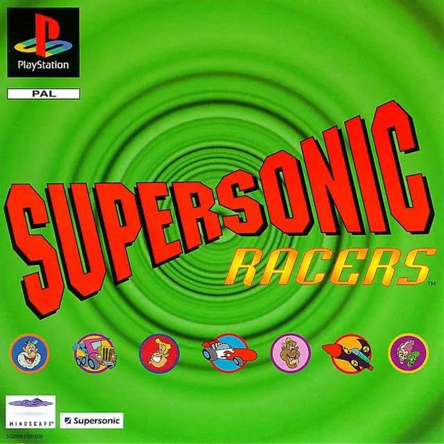 Game | Sony PlayStation PS1 | Supersonic Racers Physical Video Games Game Sony
