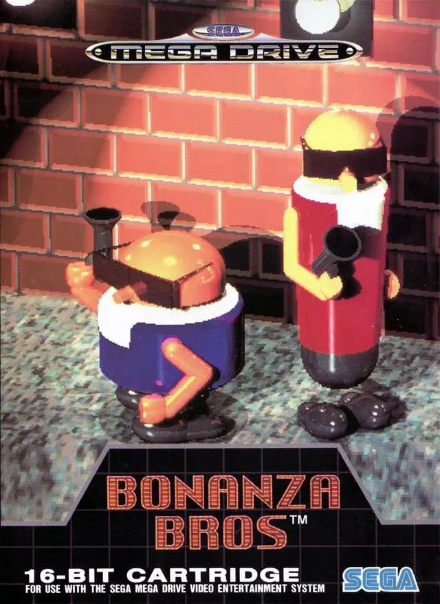 Game | Sega Mega Drive | Bonanza Bros. Physical Video Games Game Sega