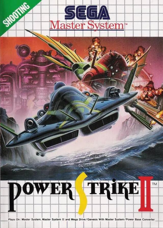 Game | Sega Master System | Power Strike II Physical Video Games Game Sega