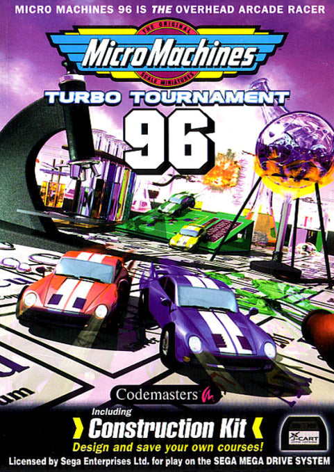 Game | Sega Mega Drive | Micro Machines: Turbo Tournament 96