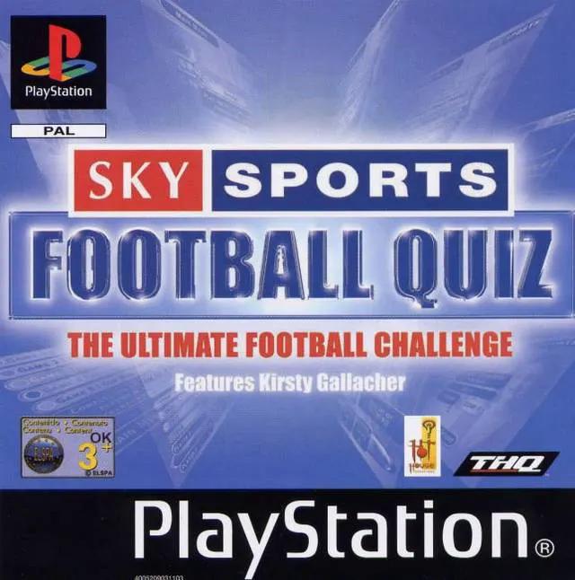 Game | Sony PlayStation PS1 | Sky Sports Football Quiz Physical Video Games Game Sony
