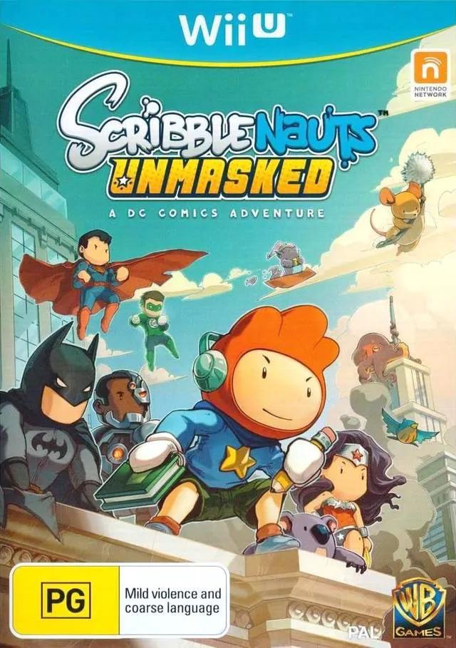Game | Nintendo Wii U | Scribblenauts Unmasked: A DC Comics Adventure Physical Video Games Game Nintendo