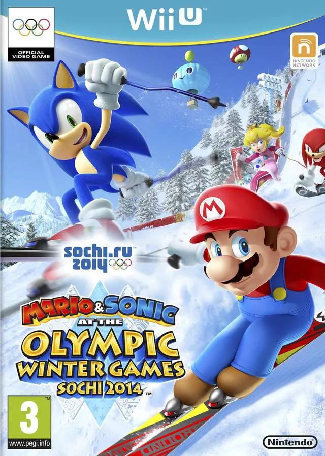 Game | Nintendo Wii U | Mario & Sonic At The Sochi 2014 Olympic Games Physical Video Games Game Nintendo