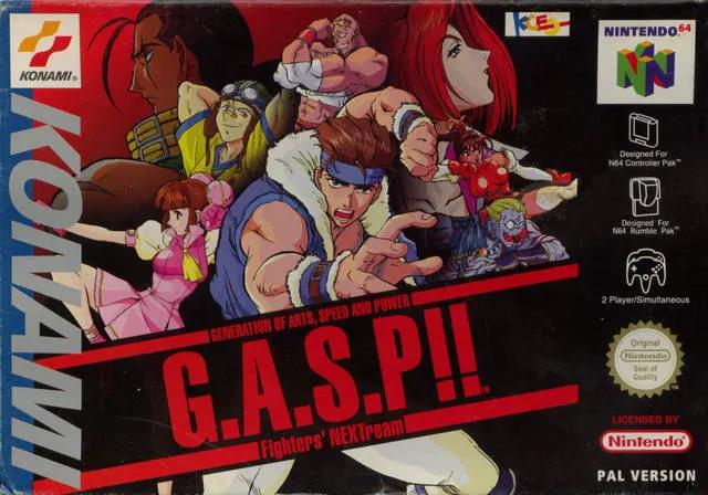 Game | Nintendo N64 | G.A.S.P. Physical Video Games Game Nintendo