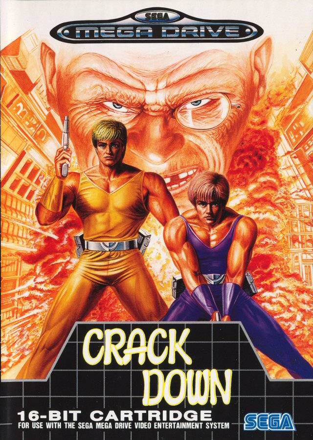 Game | Sega Mega Drive | Crack Down