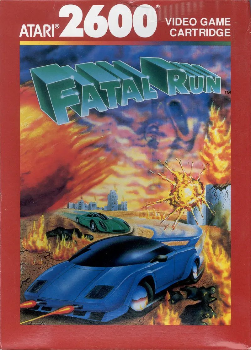 Game | Atari 2600 | Fatal Run Physical Video Games Game Atari