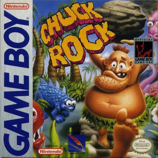 Game | Nintendo Game Boy GB | Chuck Rock Physical Video Games Game Nintendo