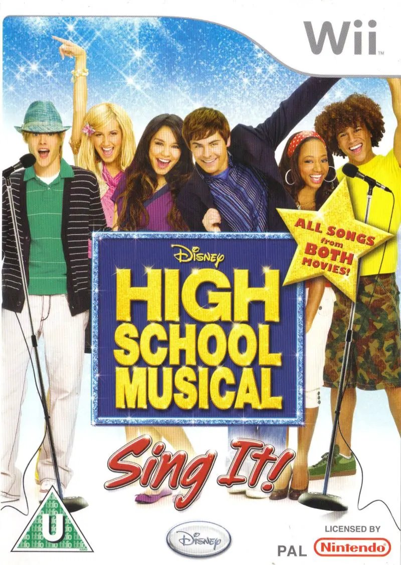Game | Nintendo Wii | High School Musical: Sing It Physical Video Games Game Nintendo