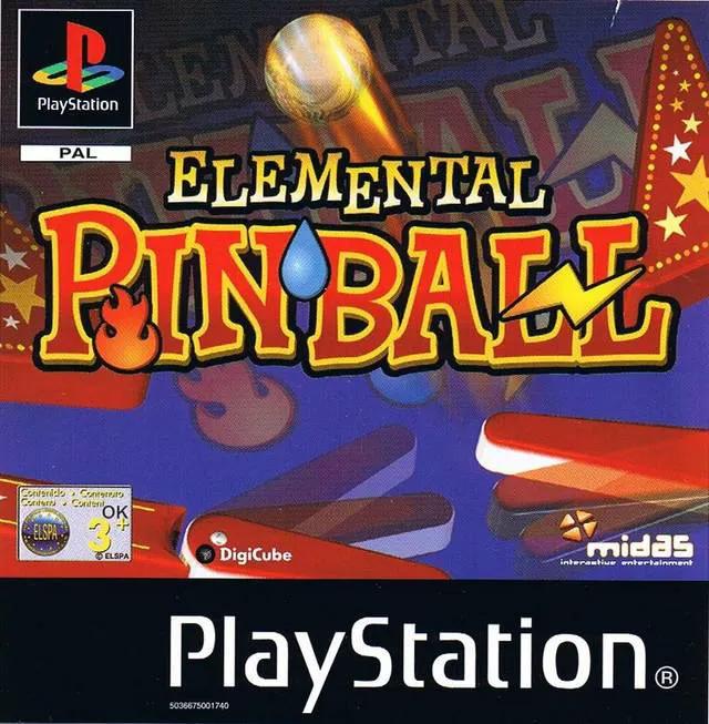 Game | Sony PlayStation PS1 | Elemental Pinball Physical Video Games Game Sony