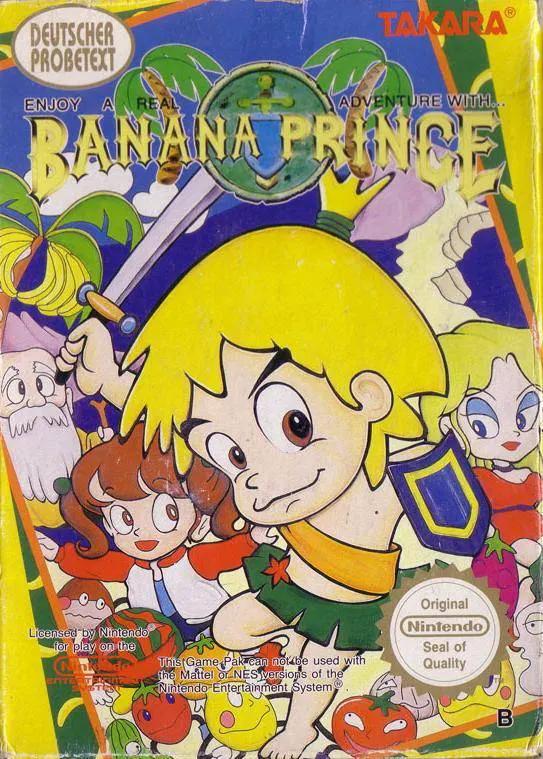 Game | Nintendo NES | Banana Prince Physical Video Games Game Nintendo