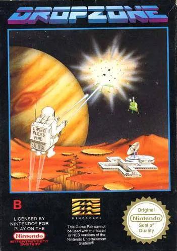 Game | Nintendo NES | Dropzone Physical Video Games Game Nintendo
